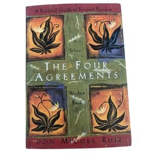 The Four Agreements by Don Miguel Ruiz - A Toltec Wisdom Book - Paperback Book